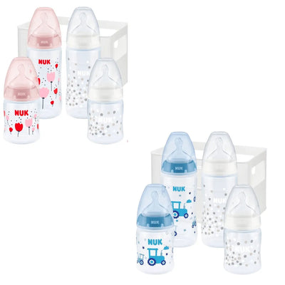 Set 4 Mamaderas Set Starter First Choice 150 Y 300 Ml. Nuk - KIDSCLUB Tienda ONLINE