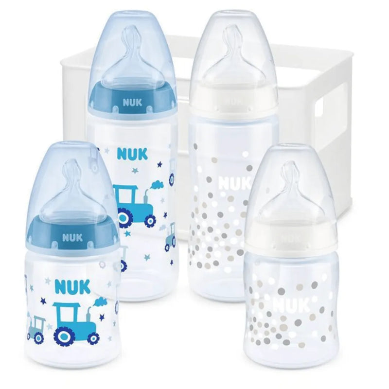 Set 4 Mamaderas Set Starter First Choice 150 Y 300 Ml. Nuk - KIDSCLUB Tienda ONLINE