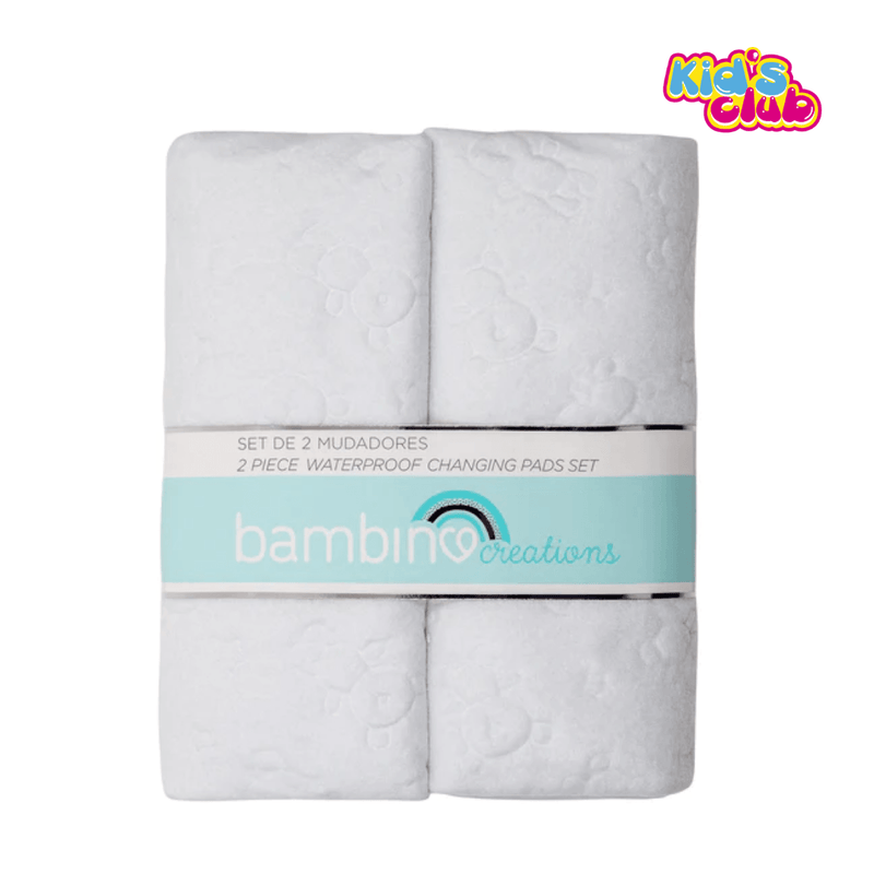 Set De 2 Mudadores Blancos, Bambino - KIDSCLUB Tienda ONLINE