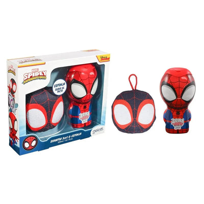 Set de Baño avengers Spider Man - Shampoo + Jabon Spider Man + Guante de baño, Gelatti - KIDSCLUB Tienda ONLINE