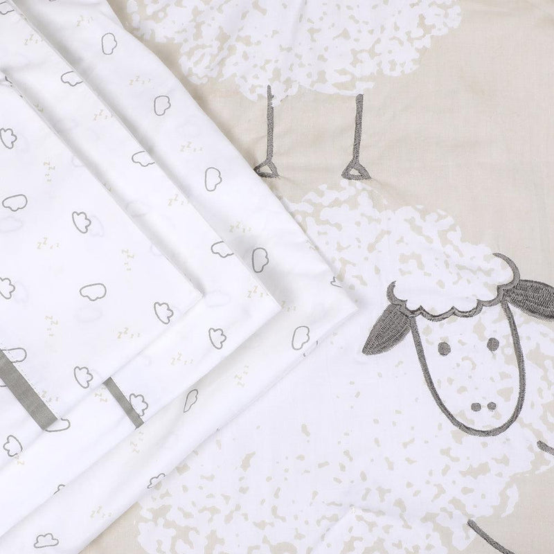 Set De Cuna Playard Sábanas Más Cobertor Y Funda Ovejas, Infanti - KIDSCLUB Tienda ONLINE