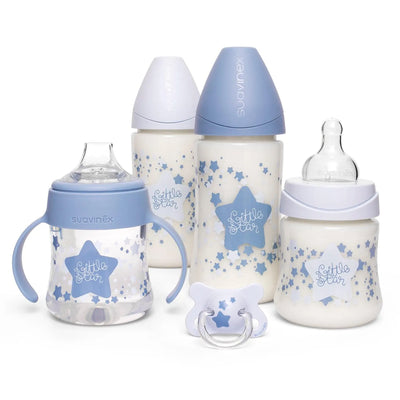 Set Mamaderas Estrellas Azules, Suavinex - KIDSCLUB Tienda ONLINE