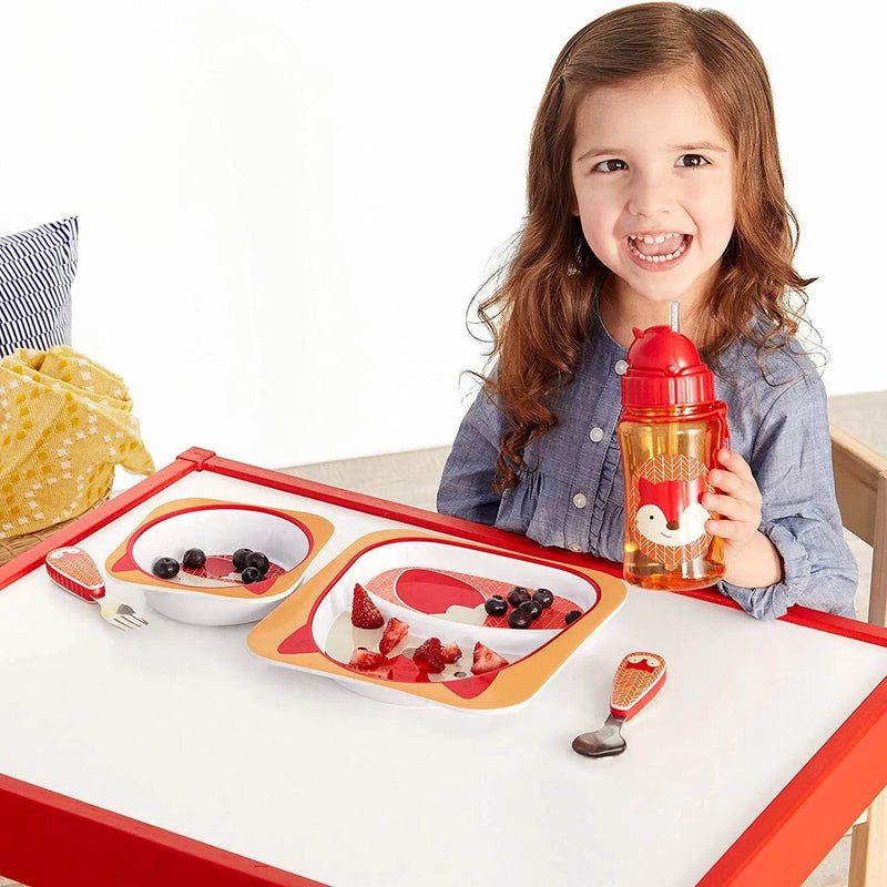 Set tenedor y cuchara Zoo - Fox, Skip Hop - KIDSCLUB Tienda ONLINE