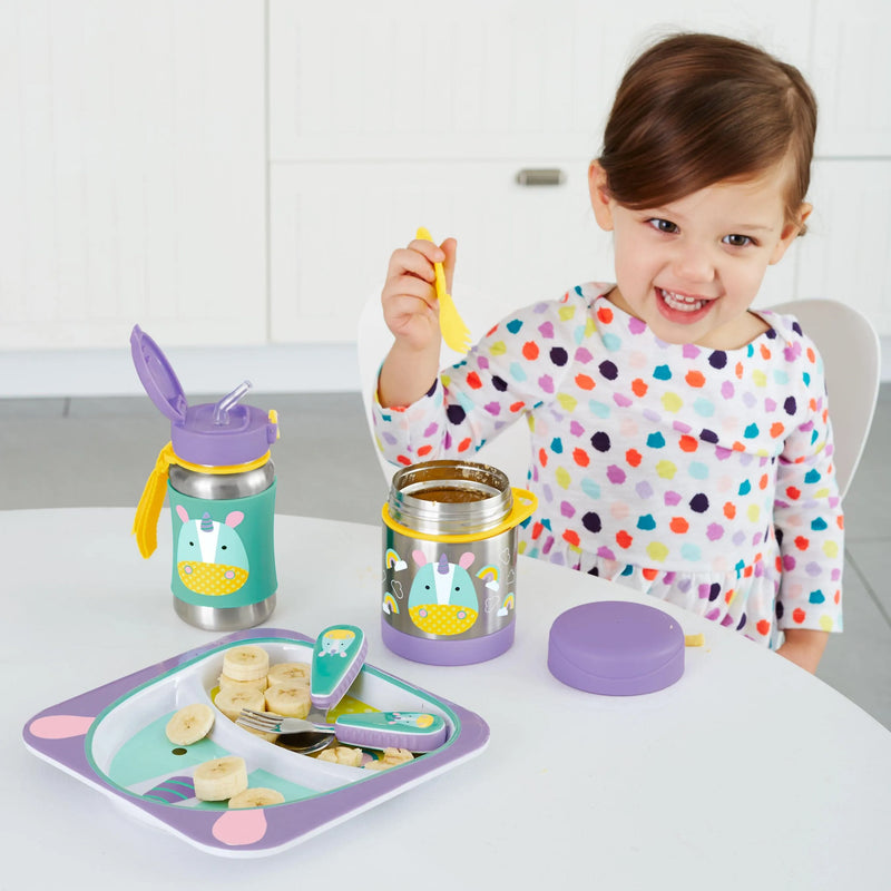 Set tenedor y cuchara Zoo - Unicorn, Skip Hop - KIDSCLUB Tienda ONLINE