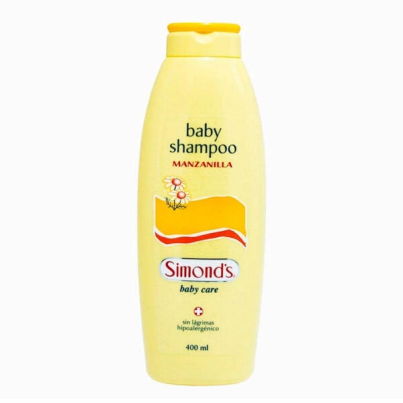 SHAMPOO SIMONDS MANZANILLA Sin LAGRIMAS 400 ml. - KIDSCLUB Tienda ONLINE