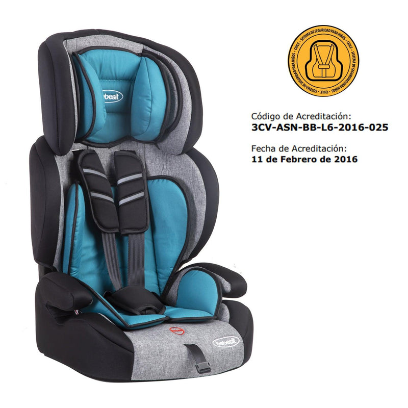 Silla de Auto Butaca Beline Verde, Bebesit - KIDSCLUB Tienda ONLINE