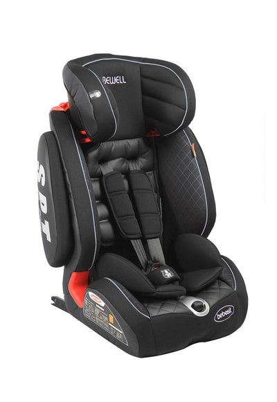 Silla de Auto Butaca Bewell Isofix Negra, Bebesit - KIDSCLUB Tienda ONLINE