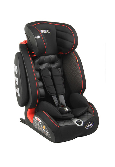 Silla de Auto Butaca Bewell Isofix Roja, Bebesit - KIDSCLUB Tienda ONLINE