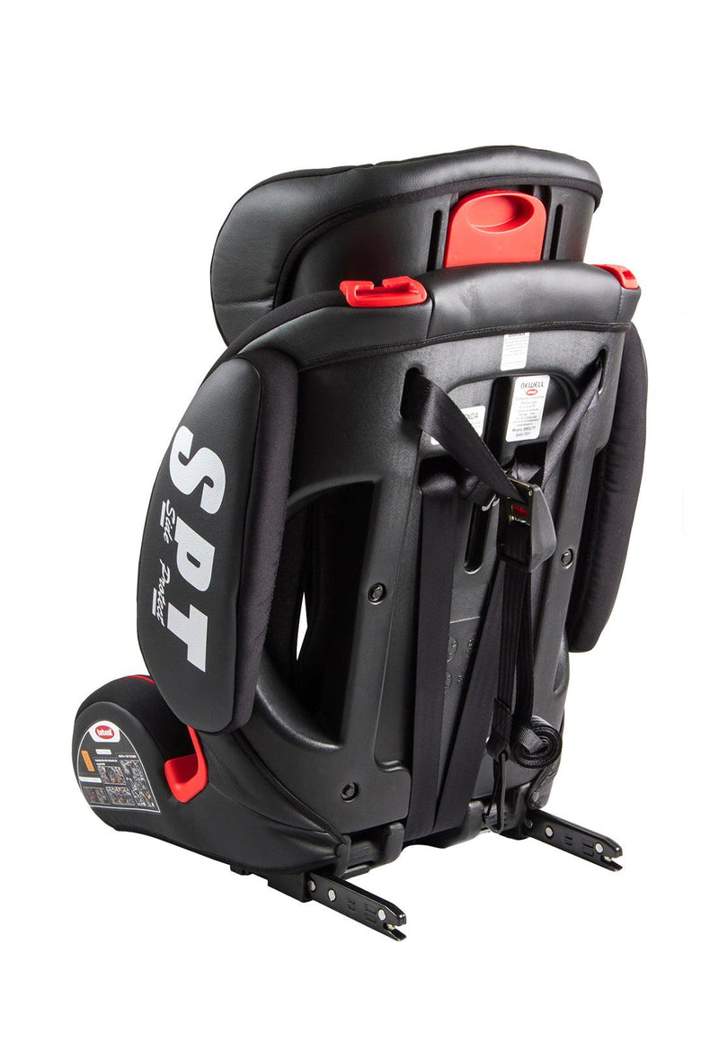 Silla de Auto Butaca Bewell Isofix Roja, Bebesit - KIDSCLUB Tienda ONLINE