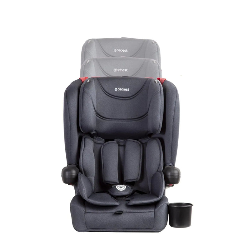Silla de Auto Butaca SmartFix Isofix Negro, Bebesit - KIDSCLUB Tienda ONLINE