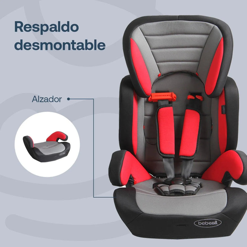 Silla de Auto Butaca Suzuka Roja, Bebesit - KIDSCLUB Tienda ONLINE