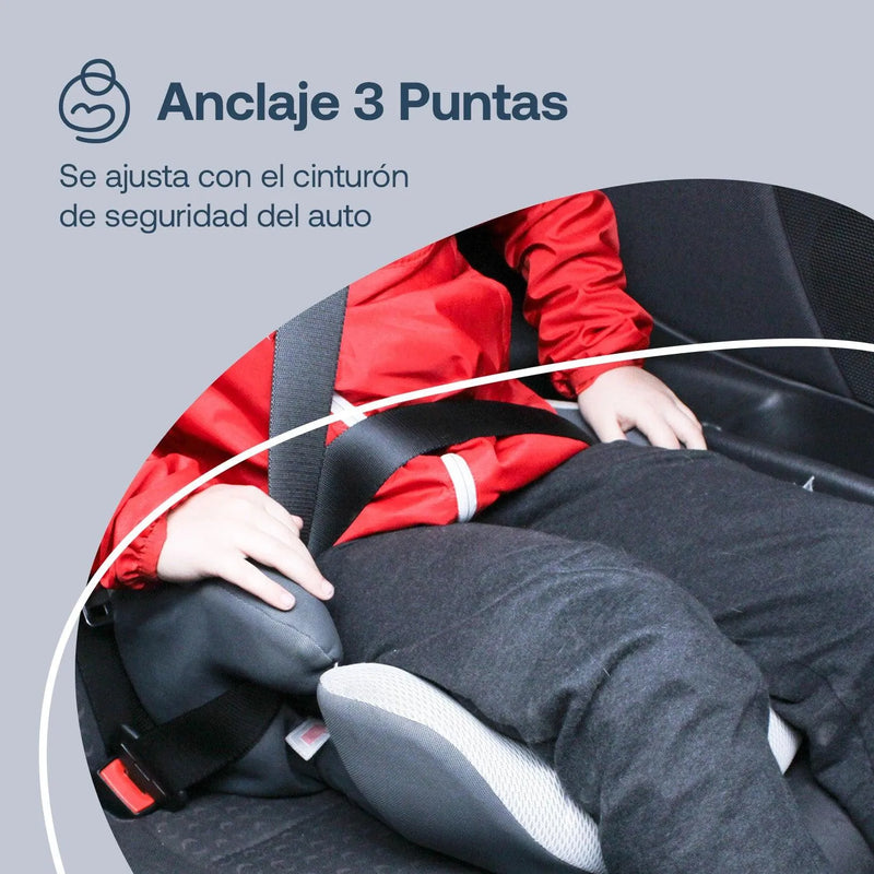 Silla de Auto Butaca Suzuka Roja, Bebesit - KIDSCLUB Tienda ONLINE