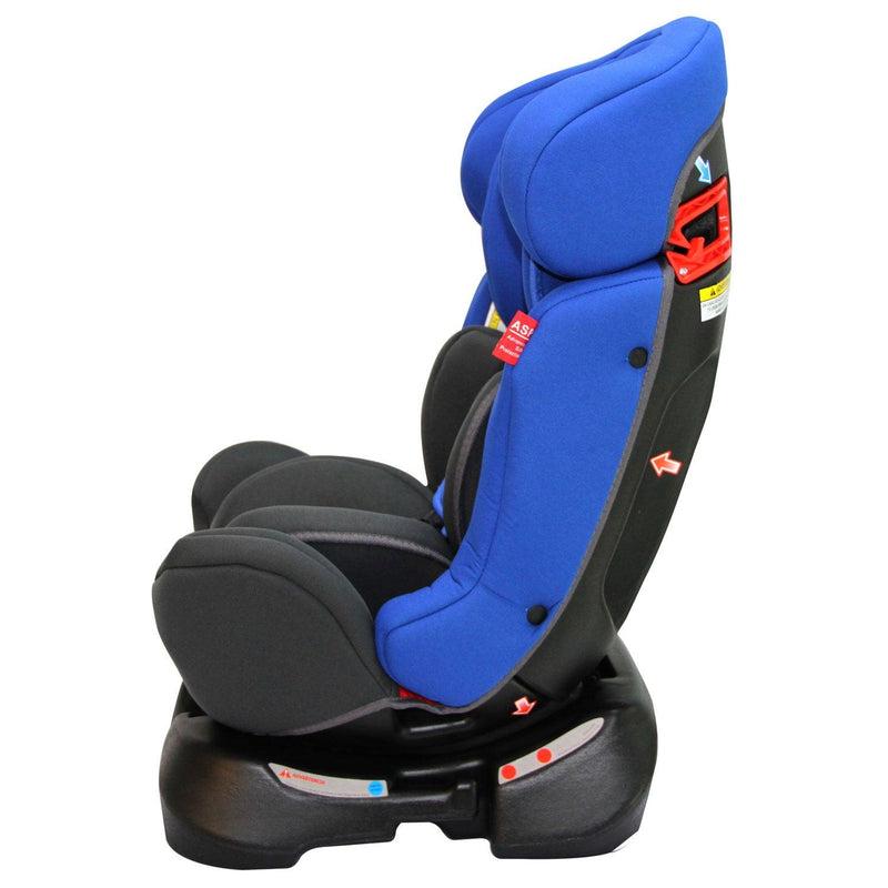 Silla de auto Convertible 0-25 Kg azul BXS-213-1, Bebeglo - KIDSCLUB Tienda ONLINE