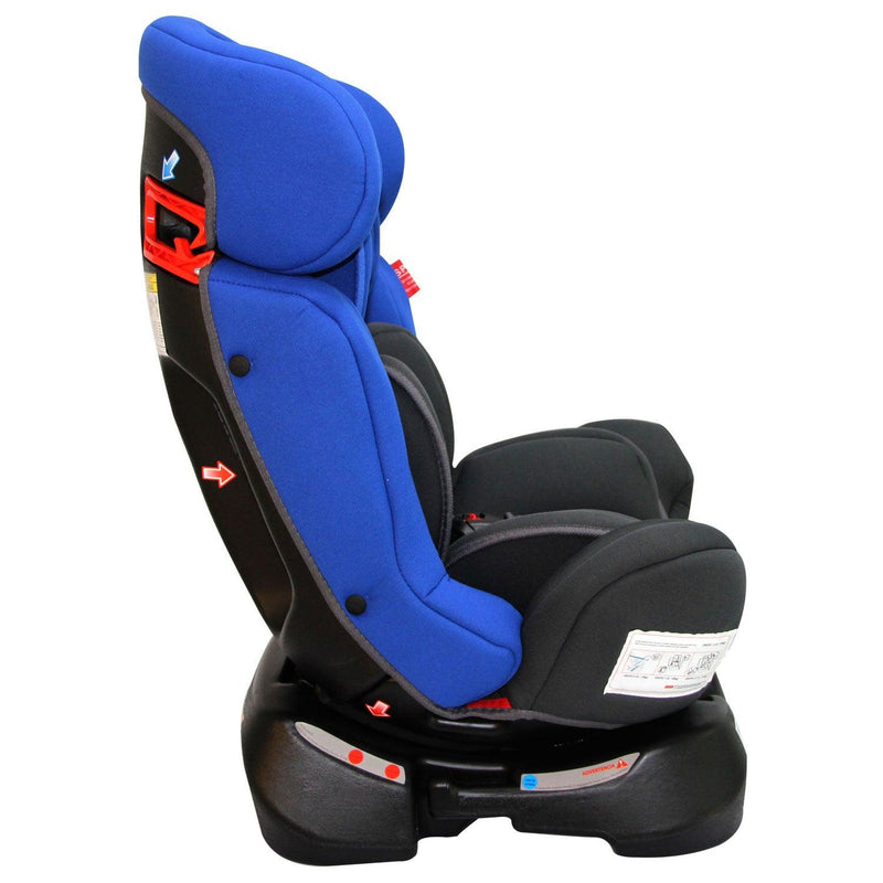 Silla de auto Convertible 0-25 Kg azul BXS-213-1, Bebeglo - KIDSCLUB Tienda ONLINE