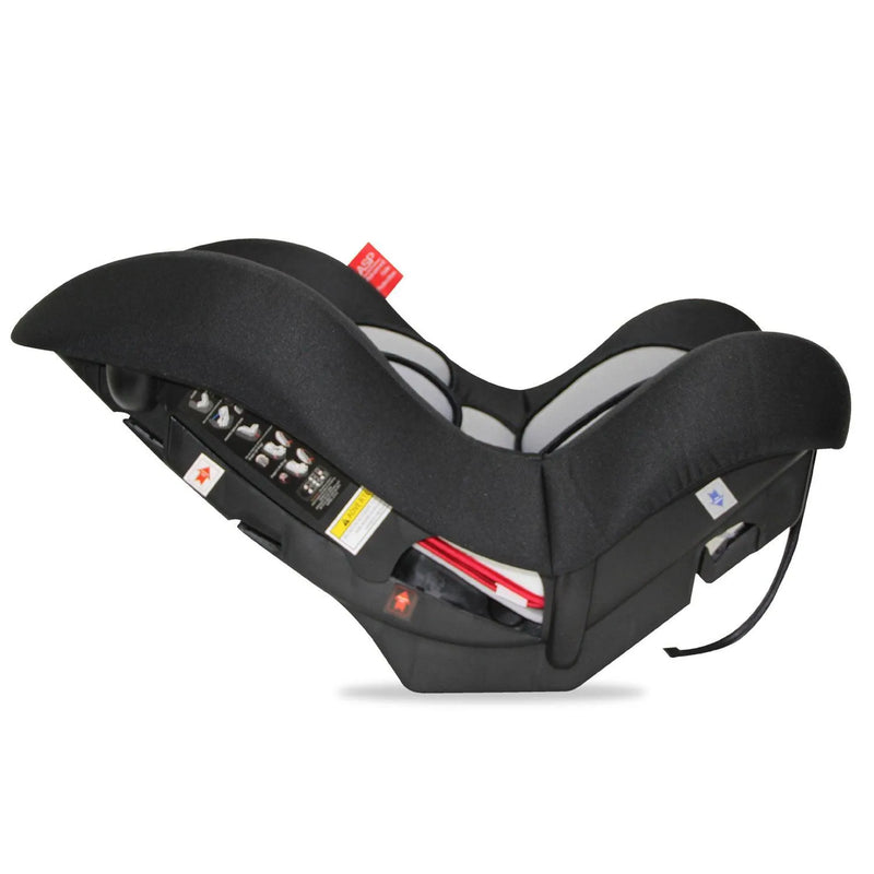 Silla de auto Convertible 0-25 Kg Gris RS-3830-4, Bebeglo - KIDSCLUB Tienda ONLINE