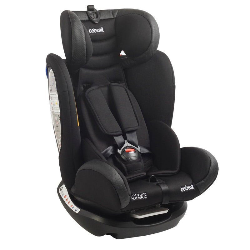 Silla de Auto Convertible Advance Negra, Bebesit - KIDSCLUB Tienda ONLINE