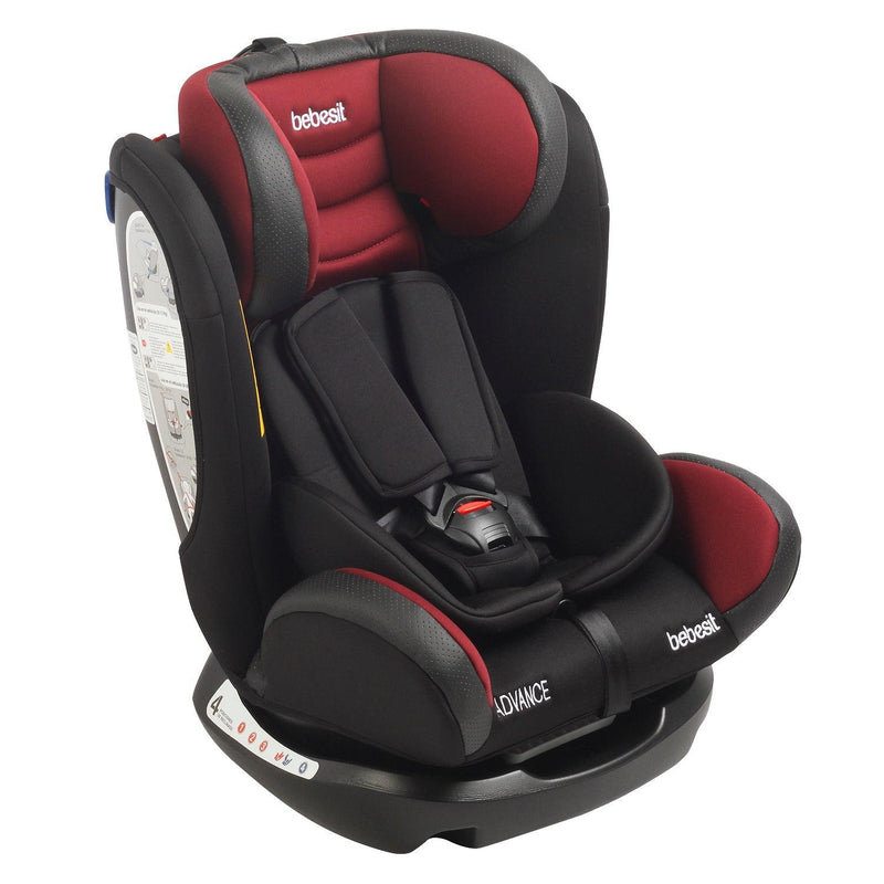 Silla de Auto Convertible Advance Roja, Bebesit - KIDSCLUB Tienda ONLINE