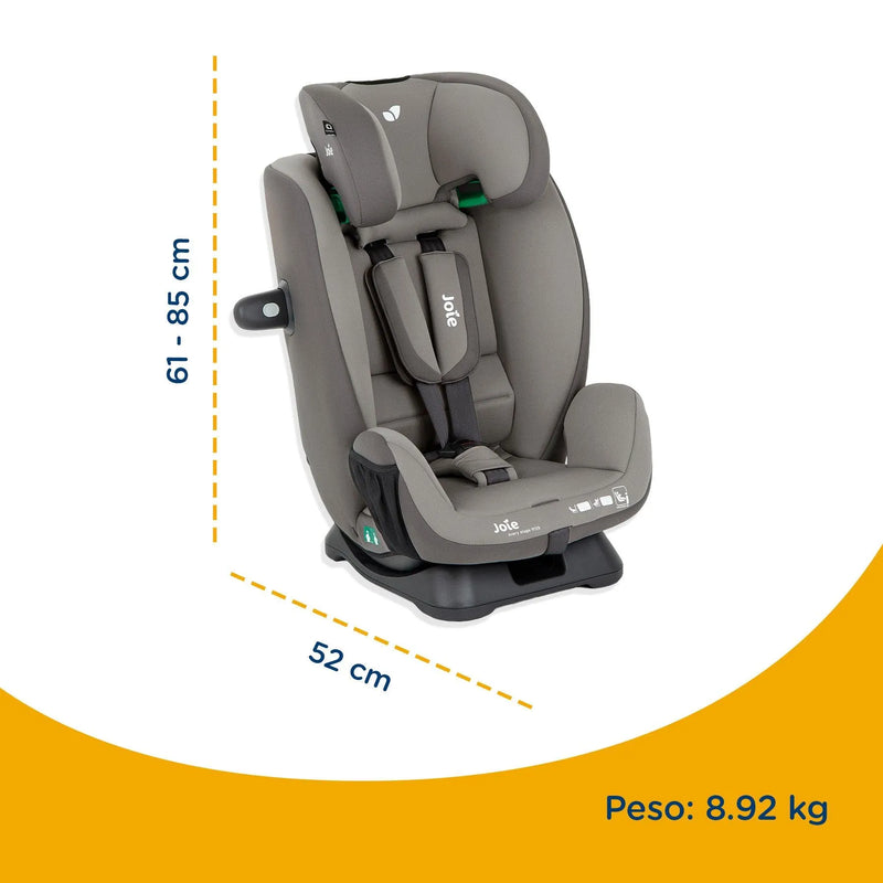 Silla de Auto Convertible Every Stage Dark Pewter, Joie - KIDSCLUB Tienda ONLINE