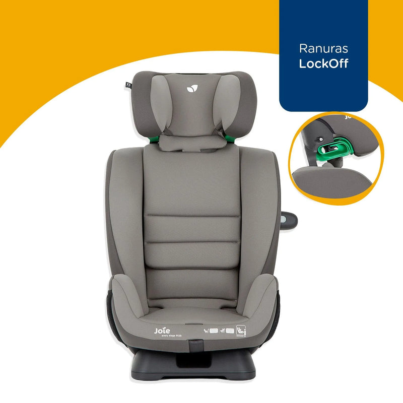 Silla de Auto Convertible Every Stage Dark Pewter, Joie - KIDSCLUB Tienda ONLINE