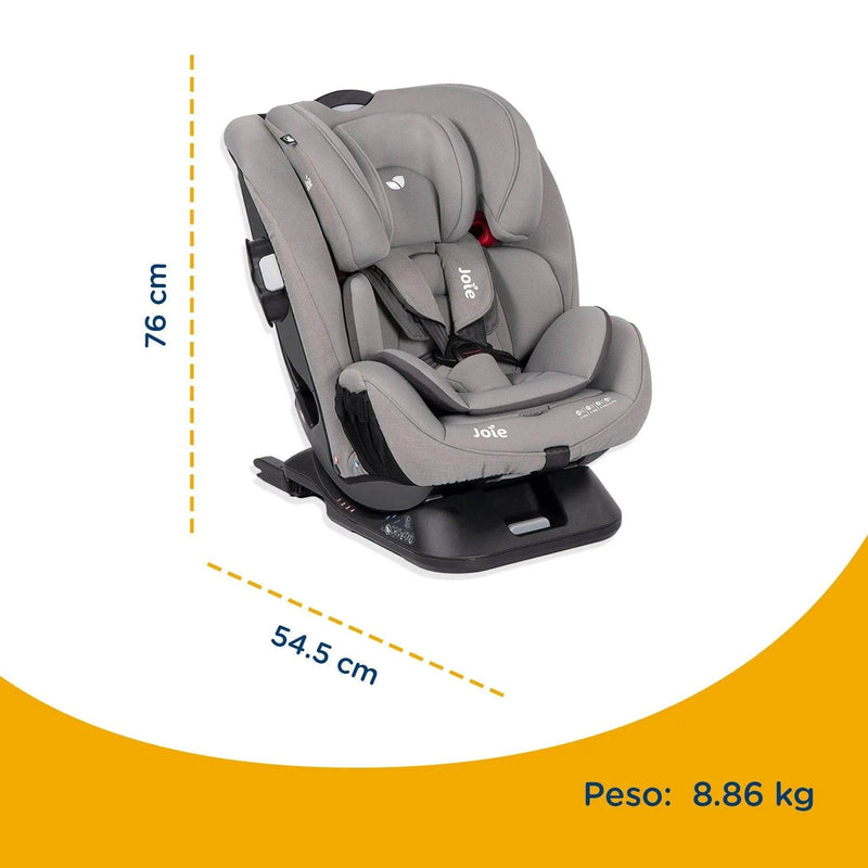 Silla de Auto Convertible Every Stage FX Gray Flannel, Joie - KIDSCLUB Tienda ONLINE