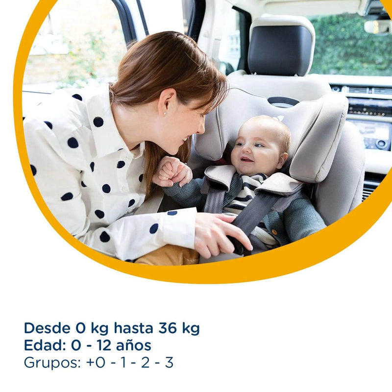 Silla de Auto Convertible Every Stage FX Gray Flannel, Joie - KIDSCLUB Tienda ONLINE
