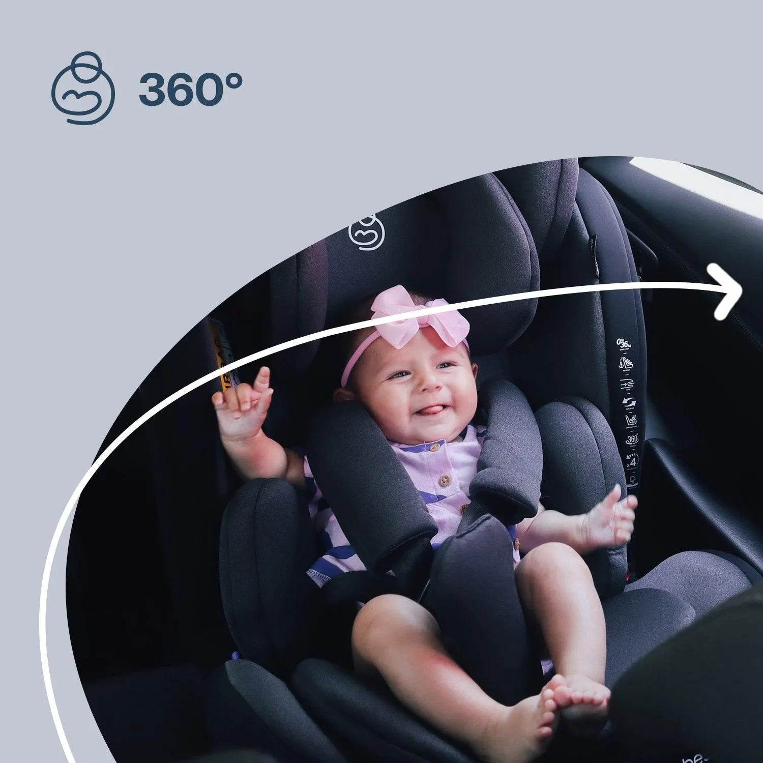 Silla de Auto Saturn Gris, Bebesit - Kidsclub