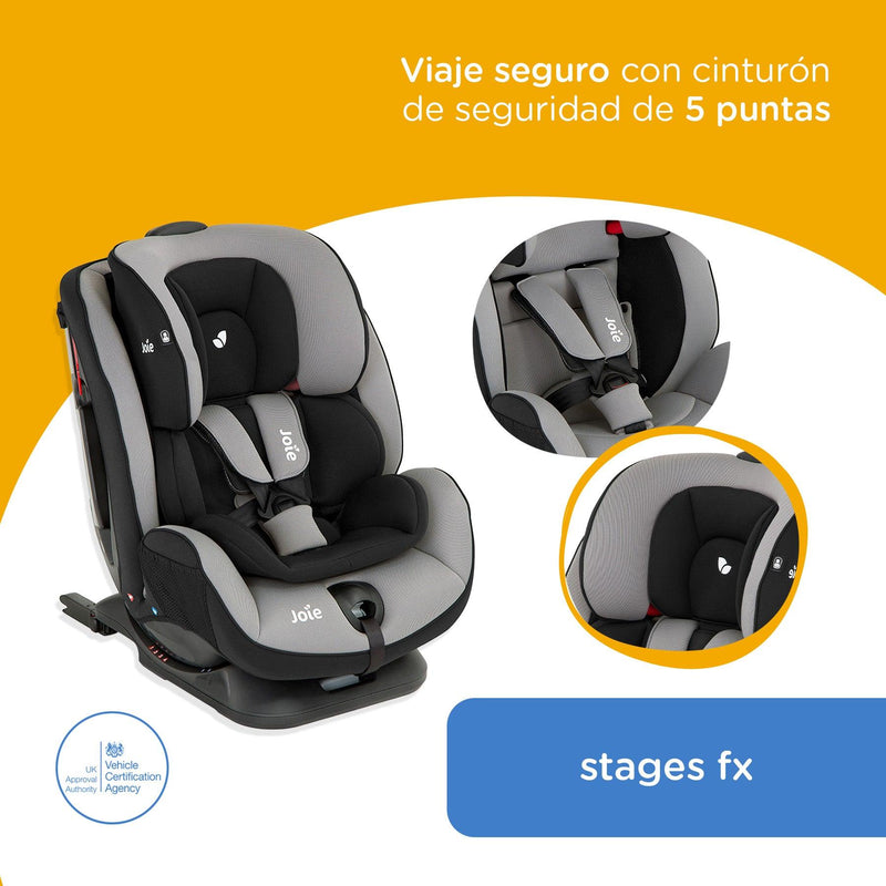 Silla de Auto Stages FX Slate, Joie - KIDSCLUB Tienda ONLINE