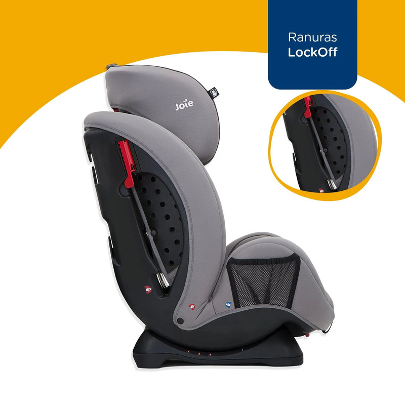 Silla de Auto Stages Gray Flannel, Joie - KIDSCLUB Tienda ONLINE