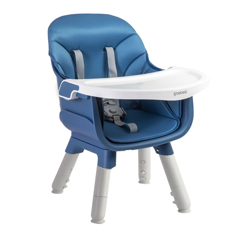Silla de Comer Escritorio BabyDesk Azul, Bebesit - KIDSCLUB Tienda ONLINE