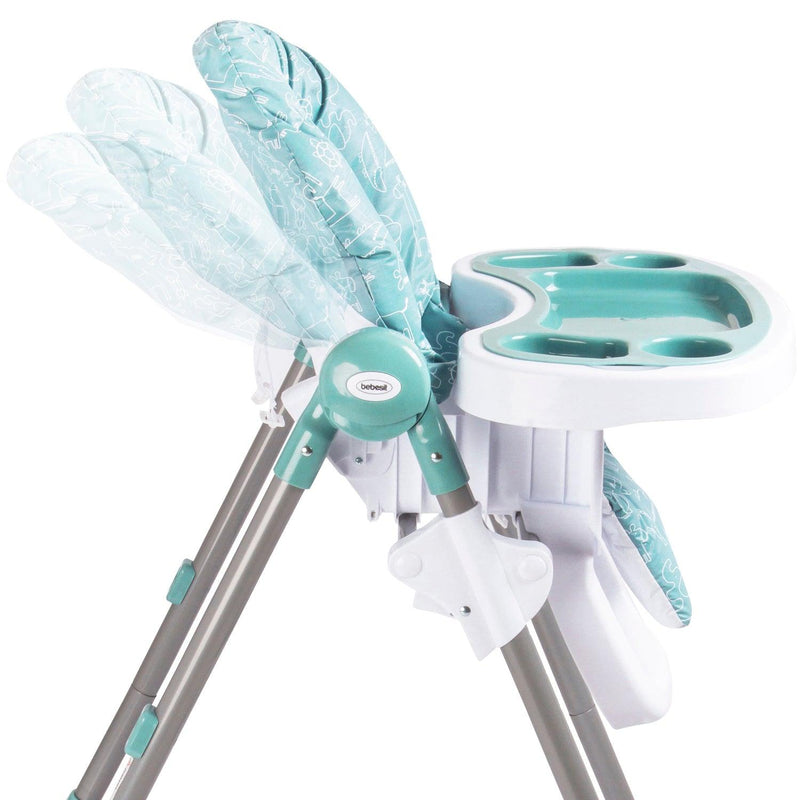 Silla de Comer Multiposiciones Snack SX Verde, Bebesit - KIDSCLUB Tienda ONLINE