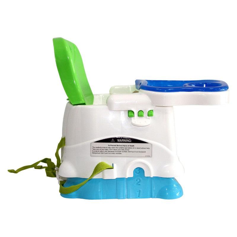 Silla de comer Portatil Verde RS-730-1, Bebeglo - KIDSCLUB Tienda ONLINE