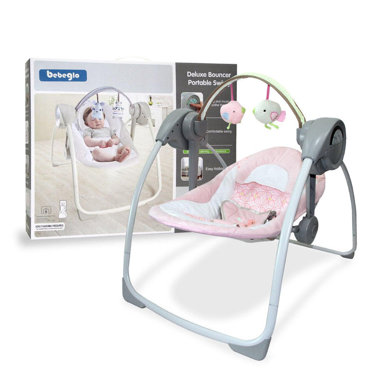 Silla mecedora musical rosada, Bebeglo - KIDSCLUB Tienda ONLINE