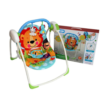 Silla nido mecedora león RS-17720, Bebeglo - KIDSCLUB Tienda ONLINE