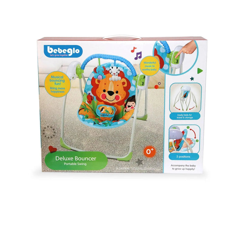 Silla nido mecedora león RS-17720, Bebeglo - KIDSCLUB Tienda ONLINE