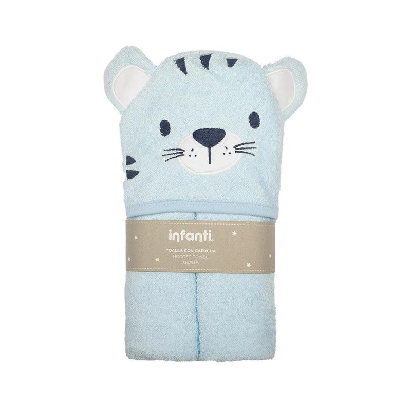 Toalla capucha tigre, Infanti - KIDSCLUB Tienda ONLINE