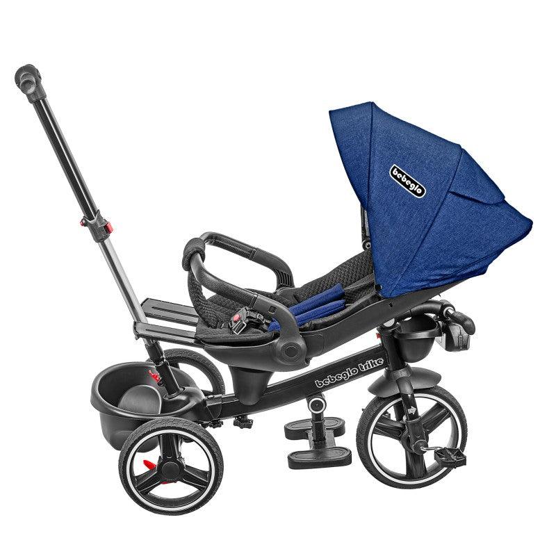 Triciclo 2 en 1 RS-4110-1 Azul, Bebeglo - KIDSCLUB Tienda ONLINE