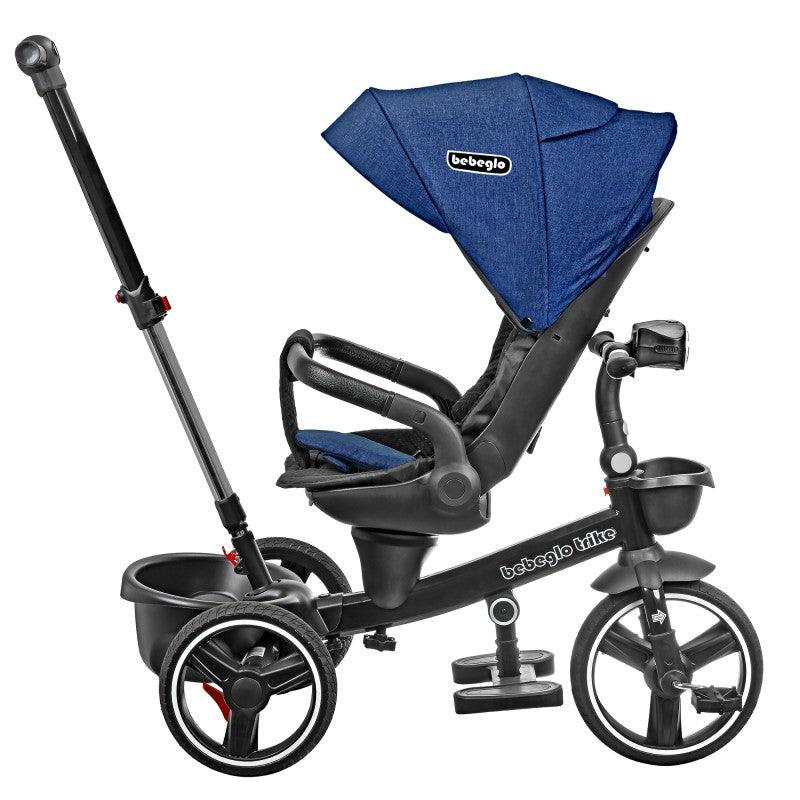 Triciclo 2 en 1 RS-4110-1 Azul, Bebeglo - KIDSCLUB Tienda ONLINE