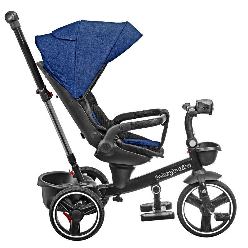 Triciclo 2 en 1 RS-4110-1 Azul, Bebeglo - KIDSCLUB Tienda ONLINE
