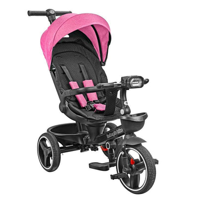 Triciclo 2 en 1 Rs-4110-2 Fucsia, Bebeglo - KIDSCLUB Tienda ONLINE