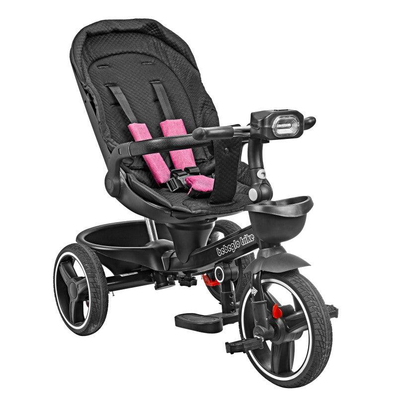 Triciclo 2 en 1 Rs-4110-2 Fucsia, Bebeglo - KIDSCLUB Tienda ONLINE