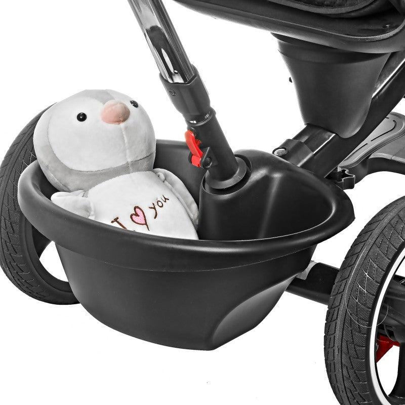 Triciclo 2 en 1 RS-4110-3 Negro, Bebeglo - KIDSCLUB Tienda ONLINE