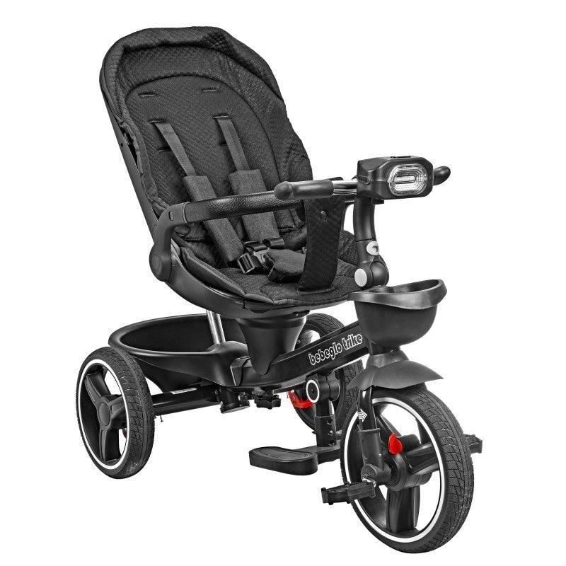 Triciclo 2 en 1 RS-4110-3 Negro, Bebeglo - KIDSCLUB Tienda ONLINE