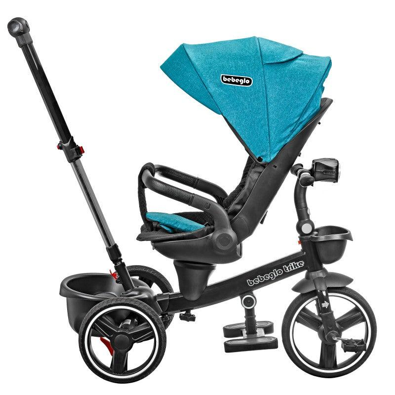 Triciclo 2 en 1 RS-4110-4 Turquesa, Bebeglo - KIDSCLUB Tienda ONLINE