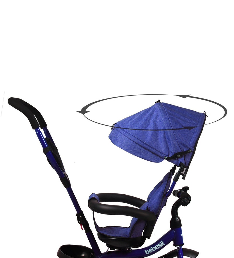 Triciclo 360° Azul, Bebesit - KIDSCLUB Tienda ONLINE
