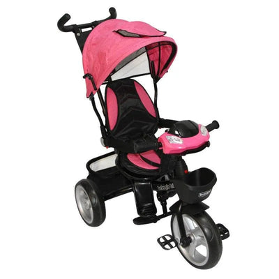 Triciclo Bluetooth RS-4080-2 Fucsia, Bebeglo - KIDSCLUB Tienda ONLINE
