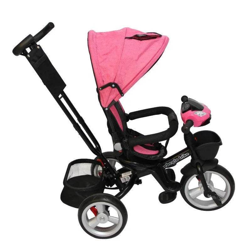 Triciclo Bluetooth RS-4080-2 Fucsia, Bebeglo - KIDSCLUB Tienda ONLINE