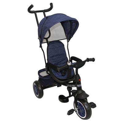 Triciclo One Click Azul Rs-4045q, Bebeglo - KIDSCLUB Tienda ONLINE