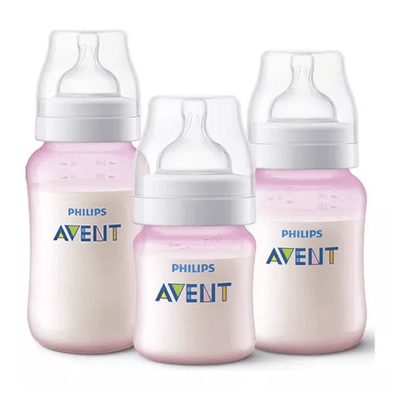 Triple Pack Rosado, Anticolic 125ml+ 260ml Y 330ml - KIDSCLUB Tienda ONLINE