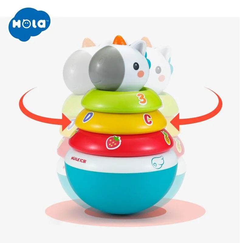 Unicornio Rolly-Polly, Hola Toys - KIDSCLUB Tienda ONLINE