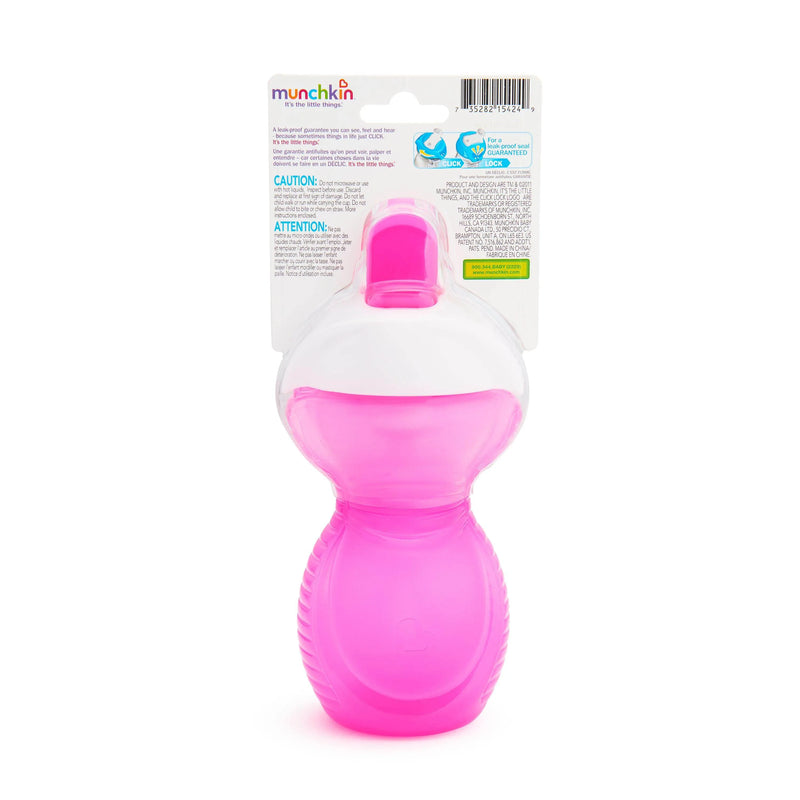 Vaso antiderrame c/bombilla flip click & lock 266 ml, Munchkin - Kidsclub